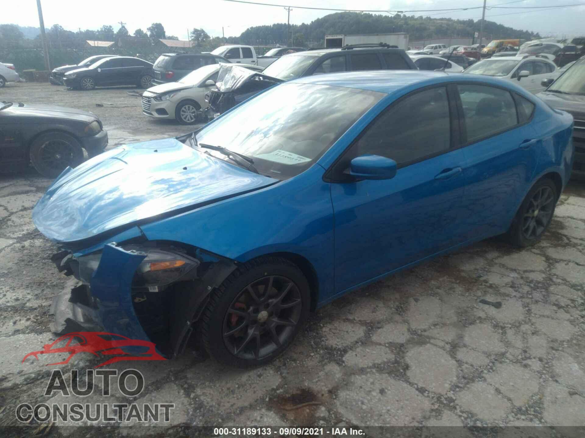 DODGE DART 2016 - 1C3CDFAA8GD577832