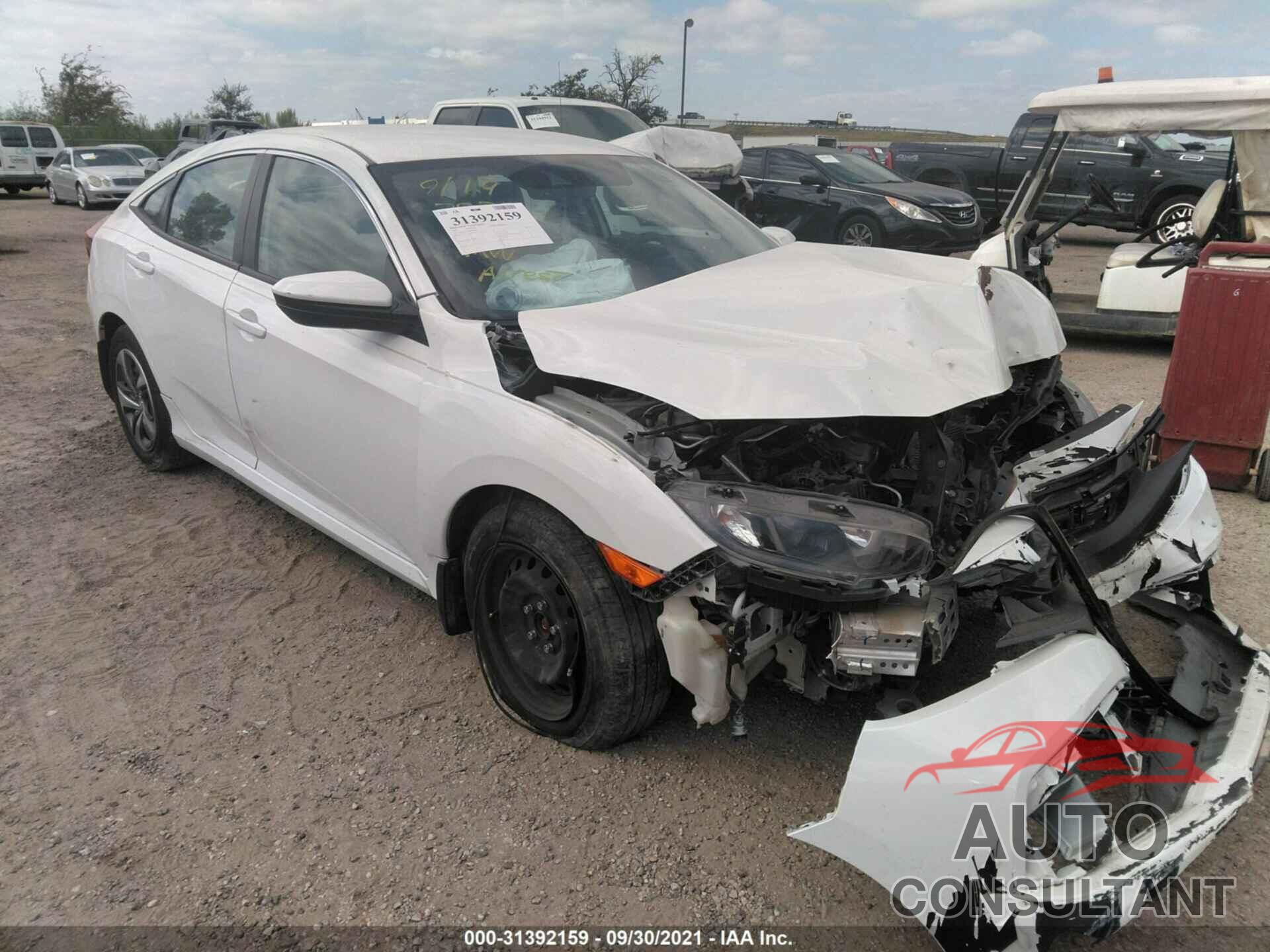 HONDA CIVIC SEDAN 2019 - 2HGFC2F68KH545615