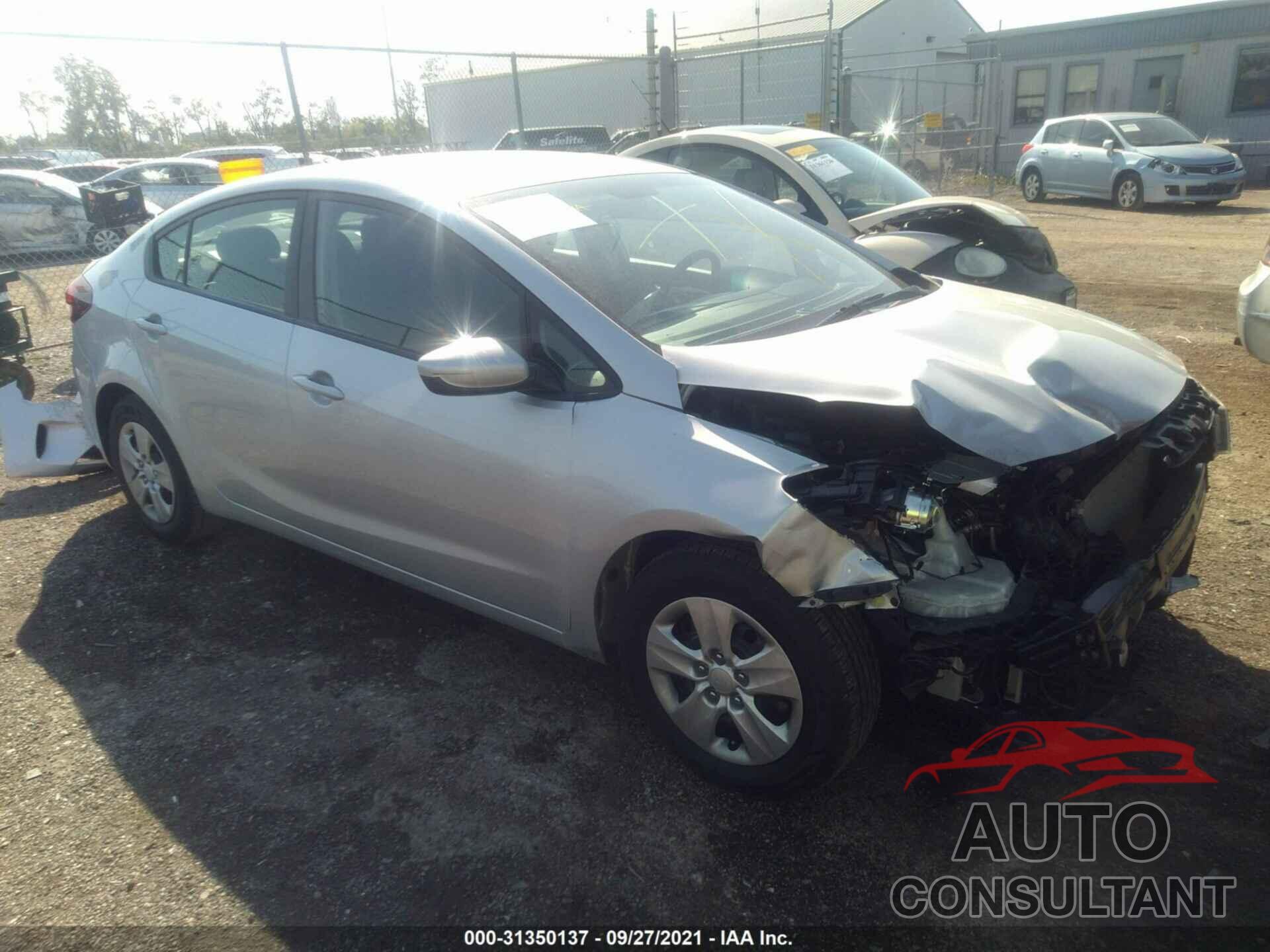KIA FORTE 2017 - 3KPFK4A72HE031275