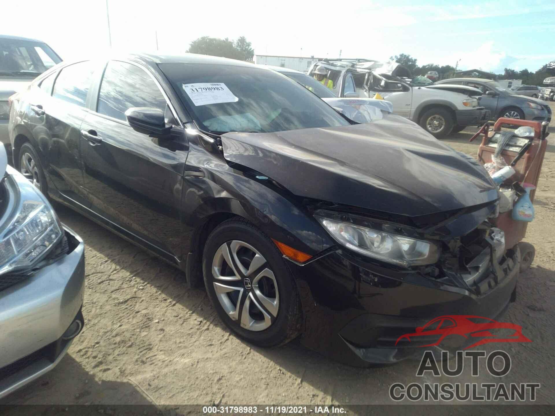 HONDA CIVIC SEDAN 2017 - 19XFC2F59HE070065