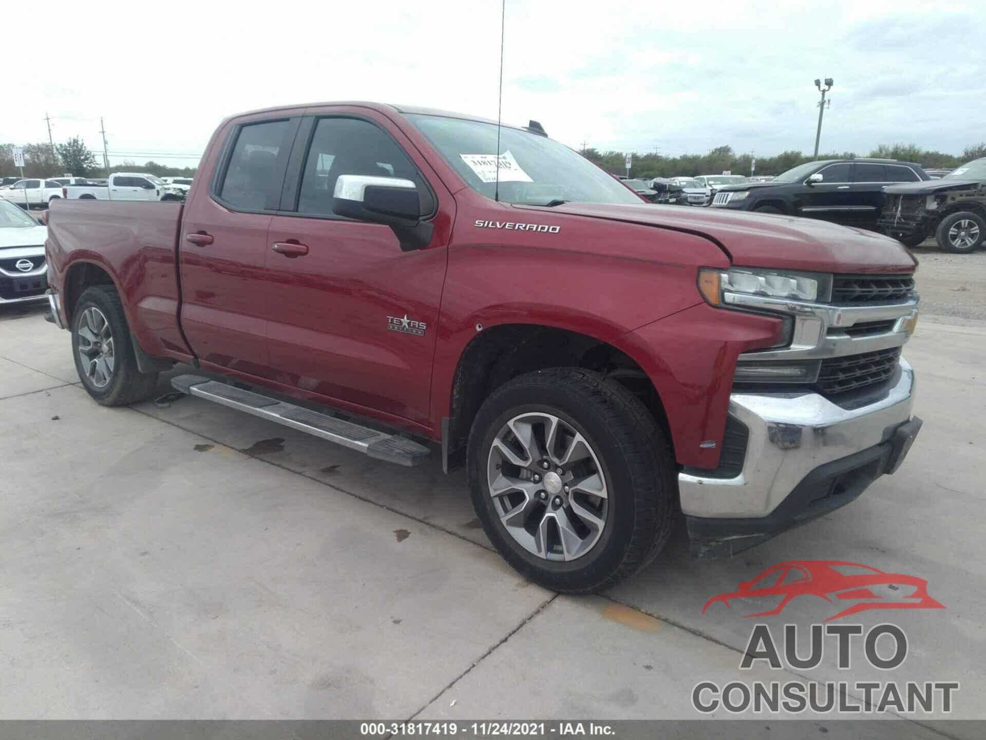 CHEVROLET SILVERADO 1500 2019 - 1GCRWCEK3KZ263728