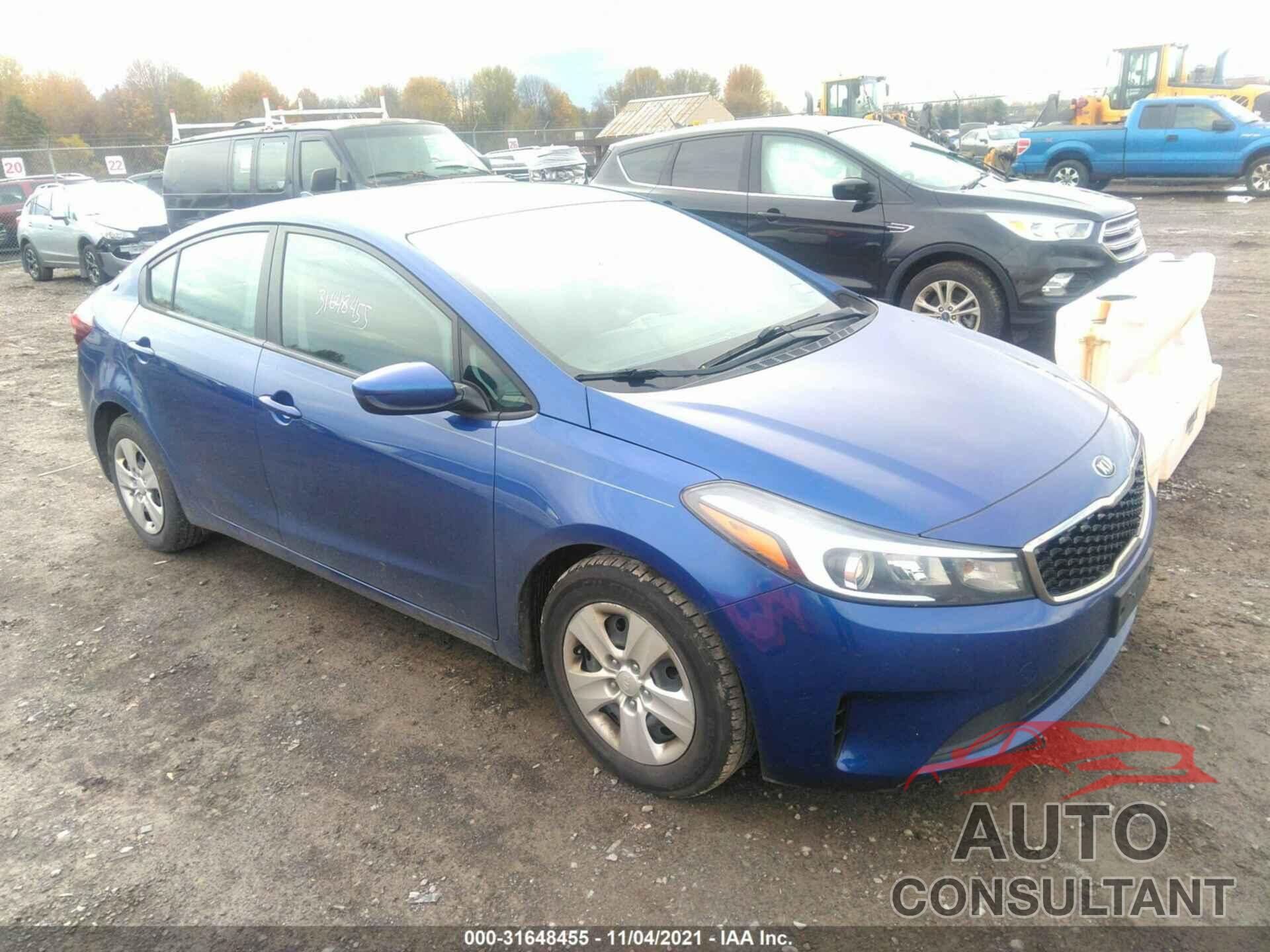 KIA FORTE 2017 - 3KPFK4A78HE065429