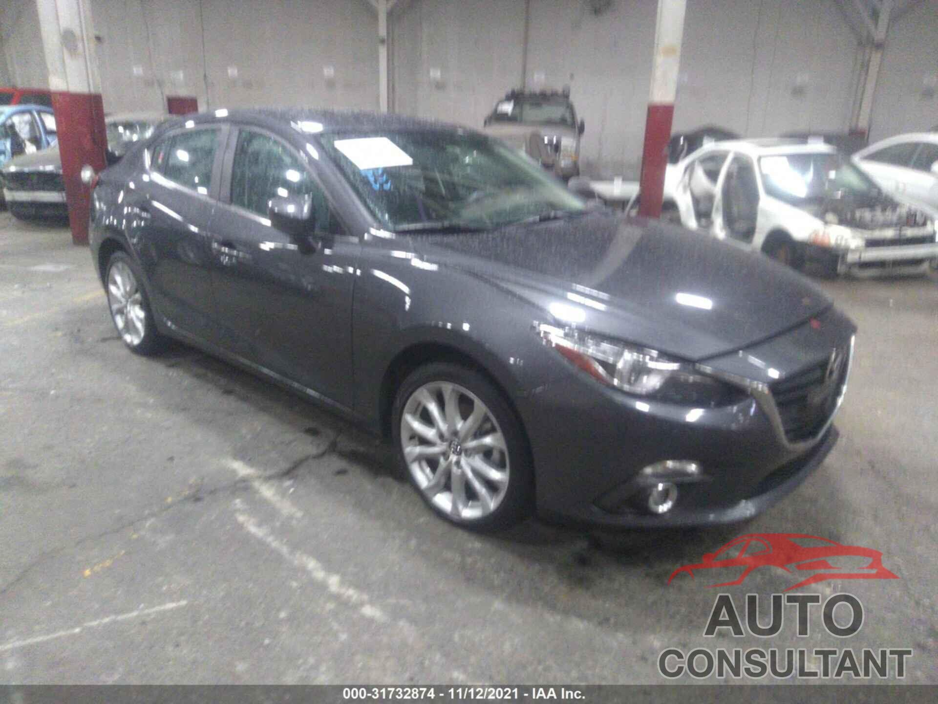 MAZDA MAZDA3 2016 - JM1BM1X39G1302880