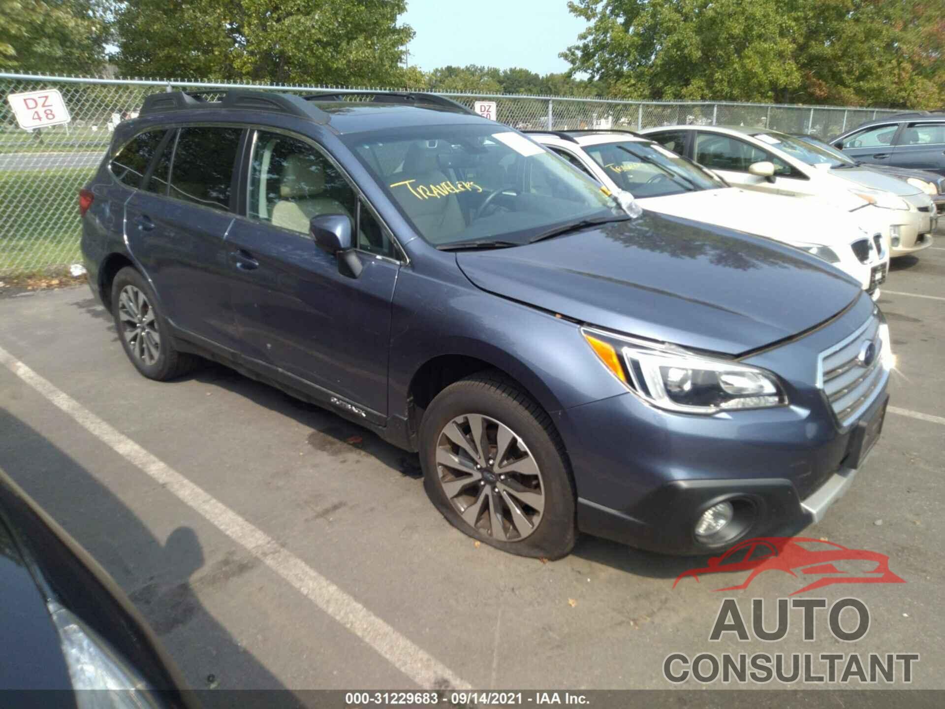 SUBARU OUTBACK 2017 - 4S4BSANCXH3214673