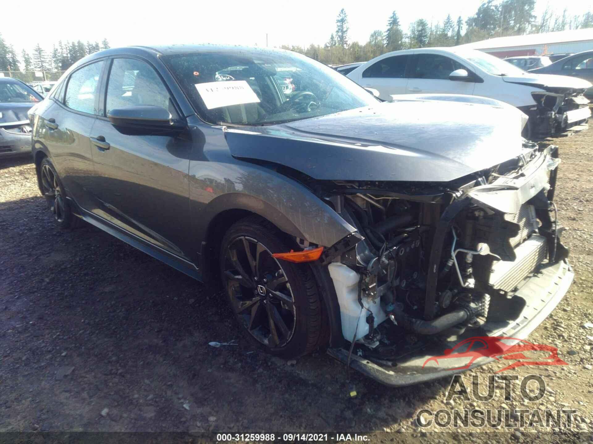 HONDA CIVIC HATCHBACK 2019 - SHHFK7H4XKU407928