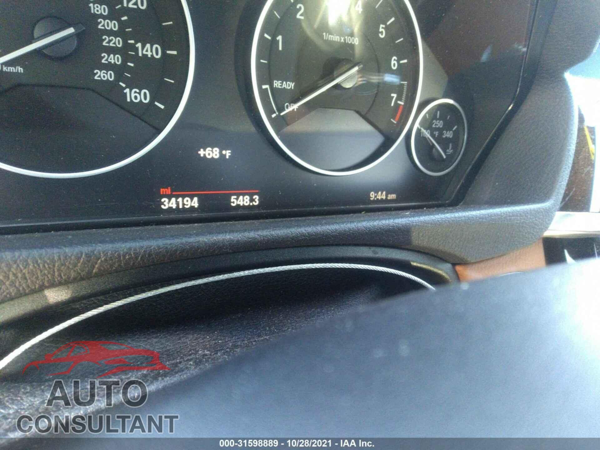 BMW 3 SERIES 2016 - WBA8E9G54GNU28075