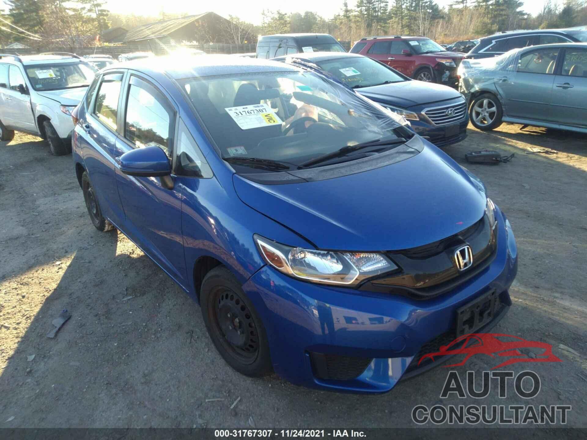 HONDA FIT 2016 - JHMGK5H5XGX007267