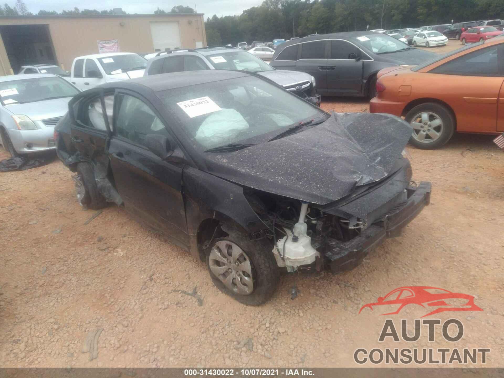 HYUNDAI ACCENT 2017 - KMHCT4AE6HU317982