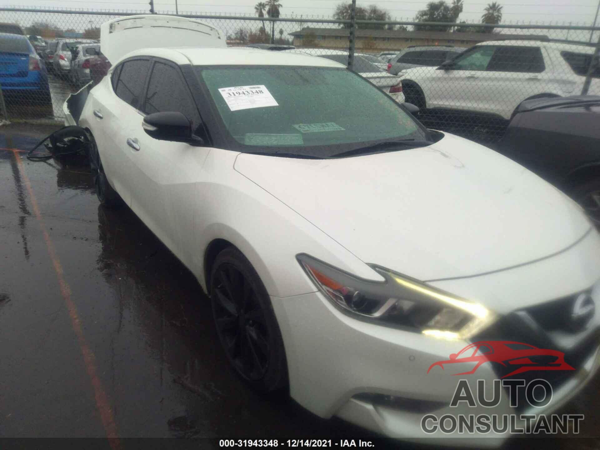 NISSAN MAXIMA 2017 - 1N4AA6AP9HC393187