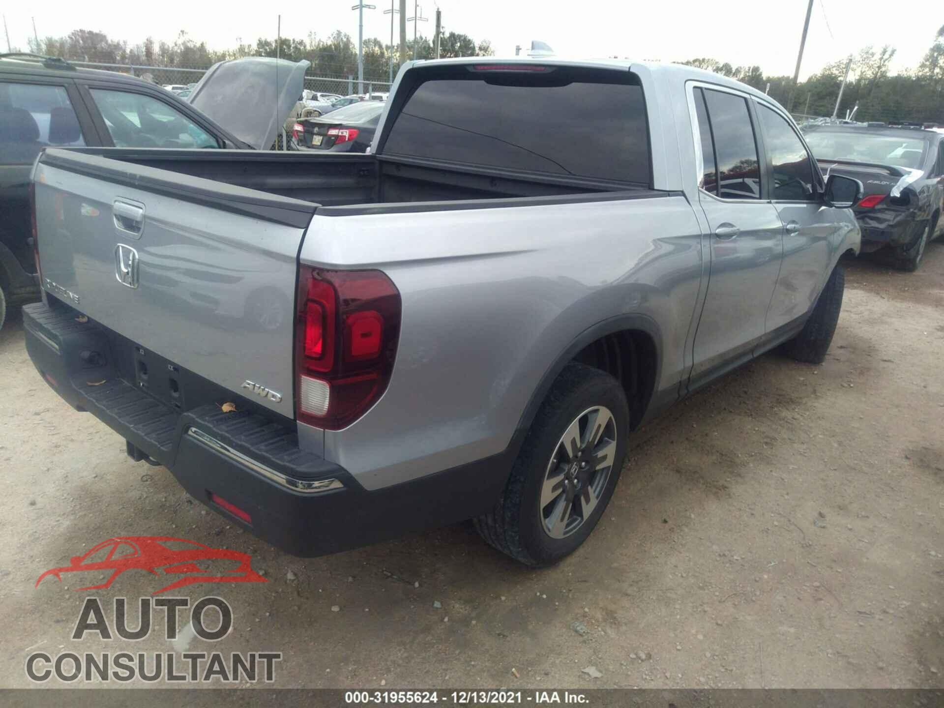 HONDA RIDGELINE 2017 - 5FPYK3F54HB018667