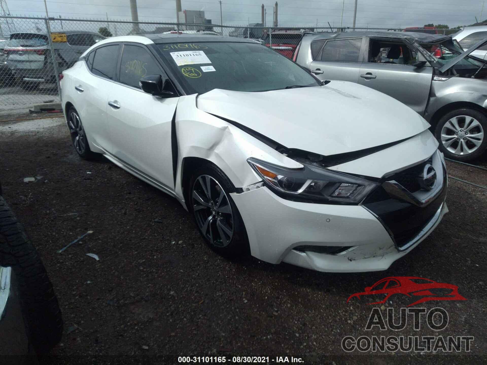 NISSAN MAXIMA 2017 - 1N4AA6AP3HC416494