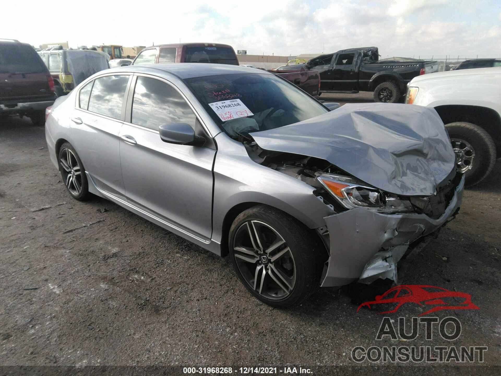 HONDA ACCORD SEDAN 2017 - 1HGCR2F51HA278365