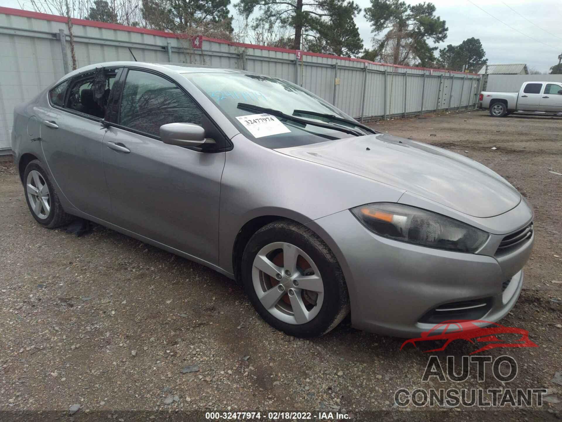 DODGE DART 2016 - 1C3CDFBB9GD529327