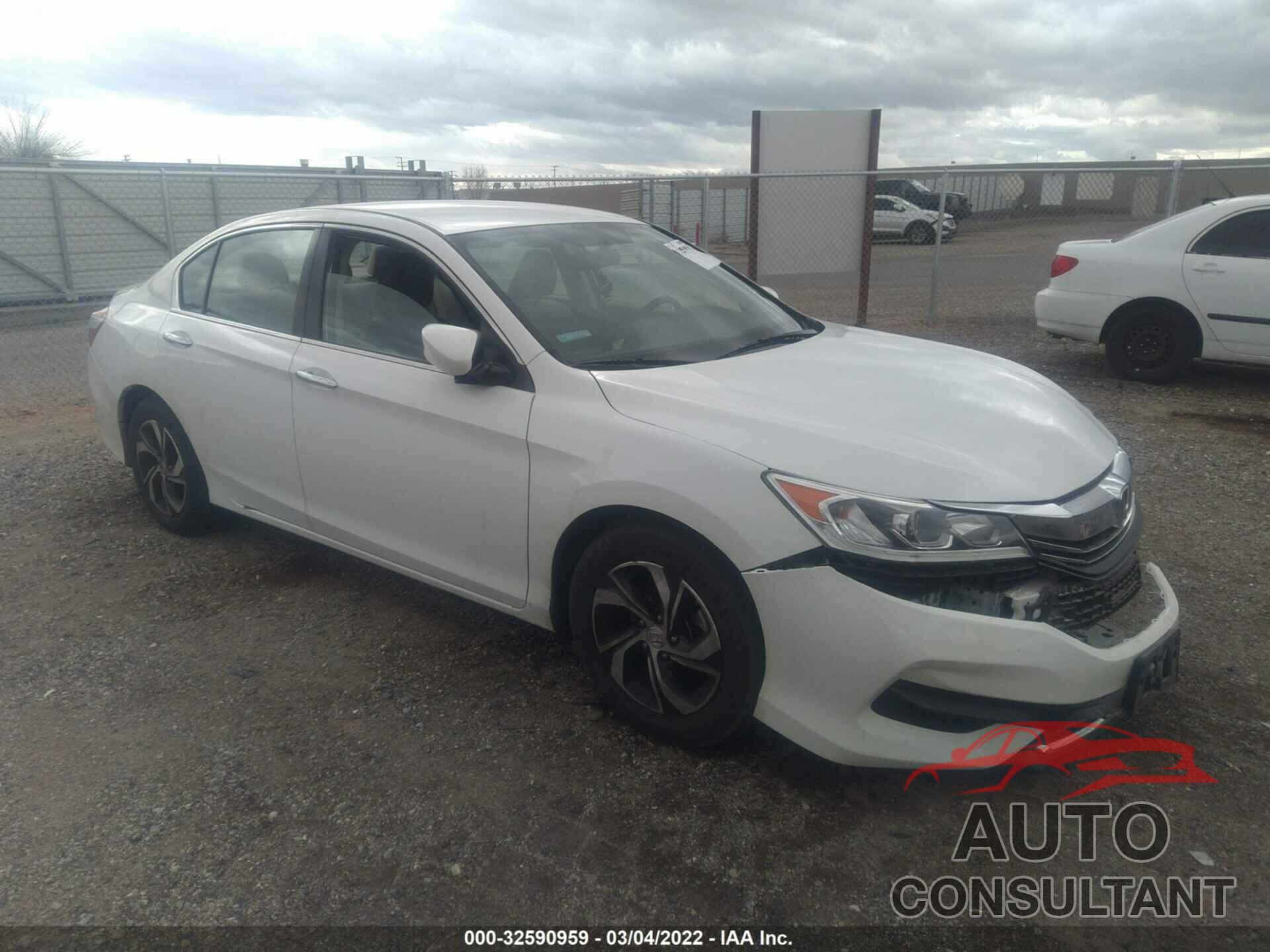 HONDA ACCORD SEDAN 2017 - 1HGCR2F37HA234739