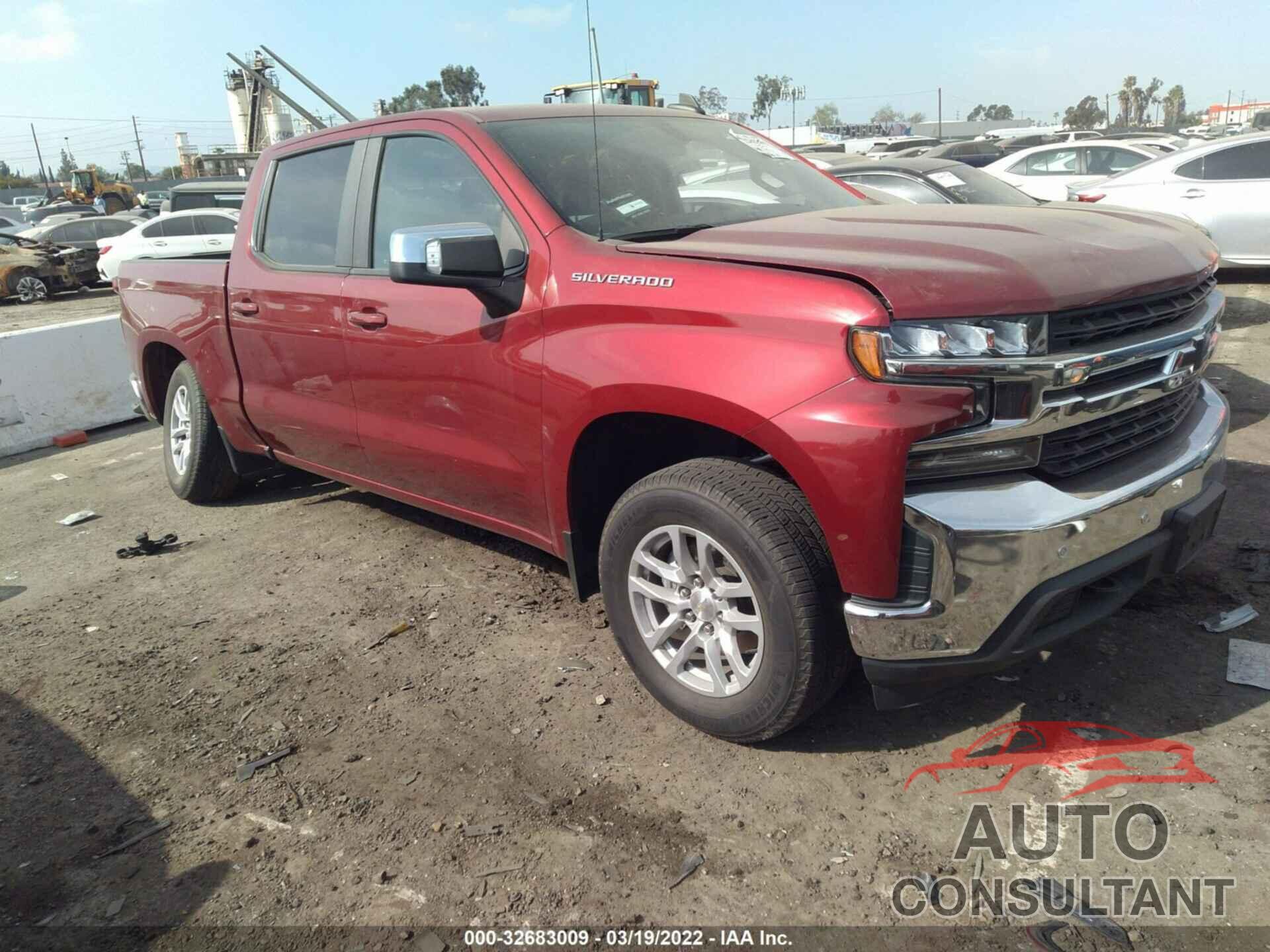 CHEVROLET SILVERADO 1500 2019 - 1GCUWCED6KZ122700