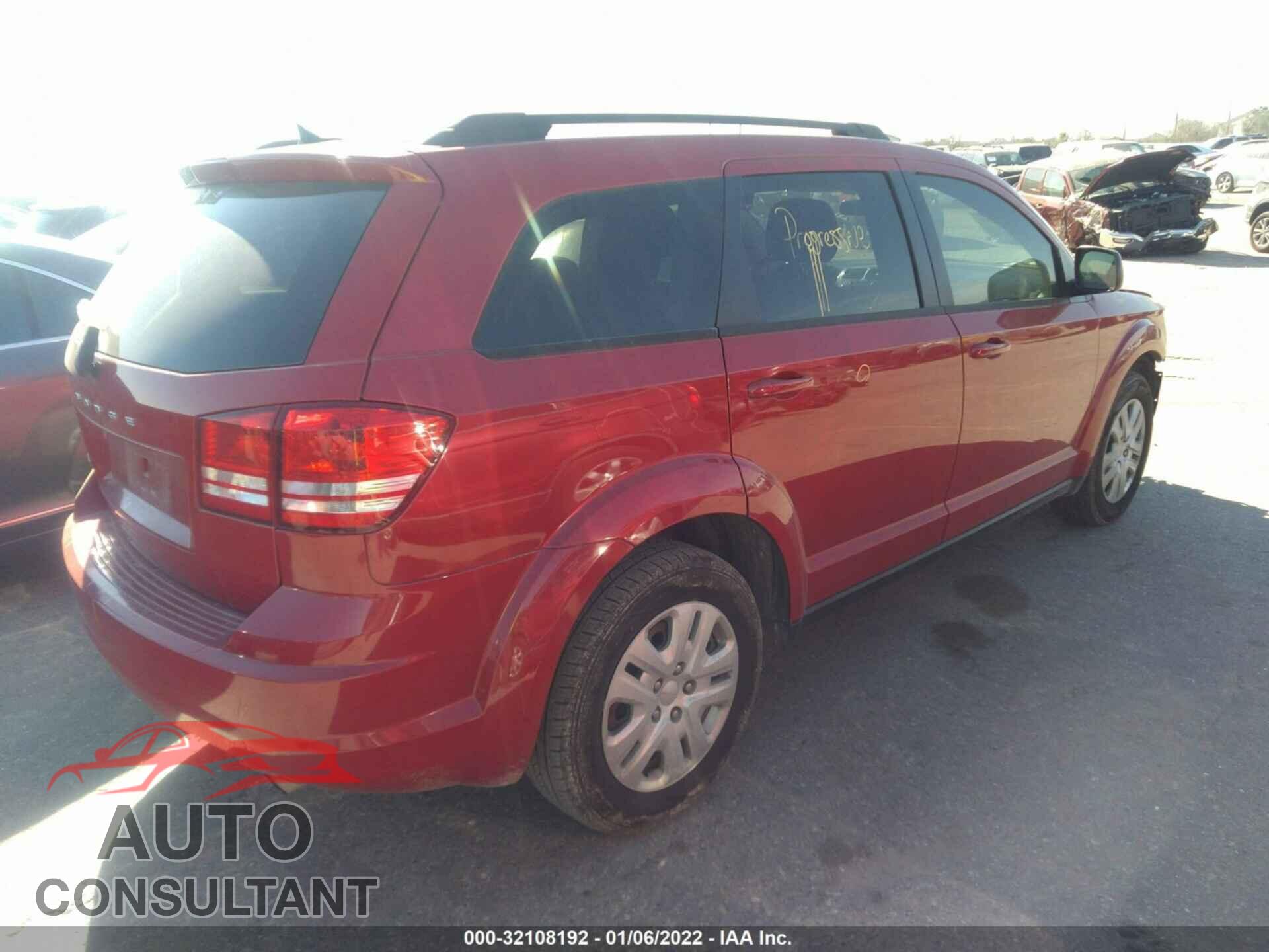 DODGE JOURNEY 2016 - 3C4PDCAB2GT103602