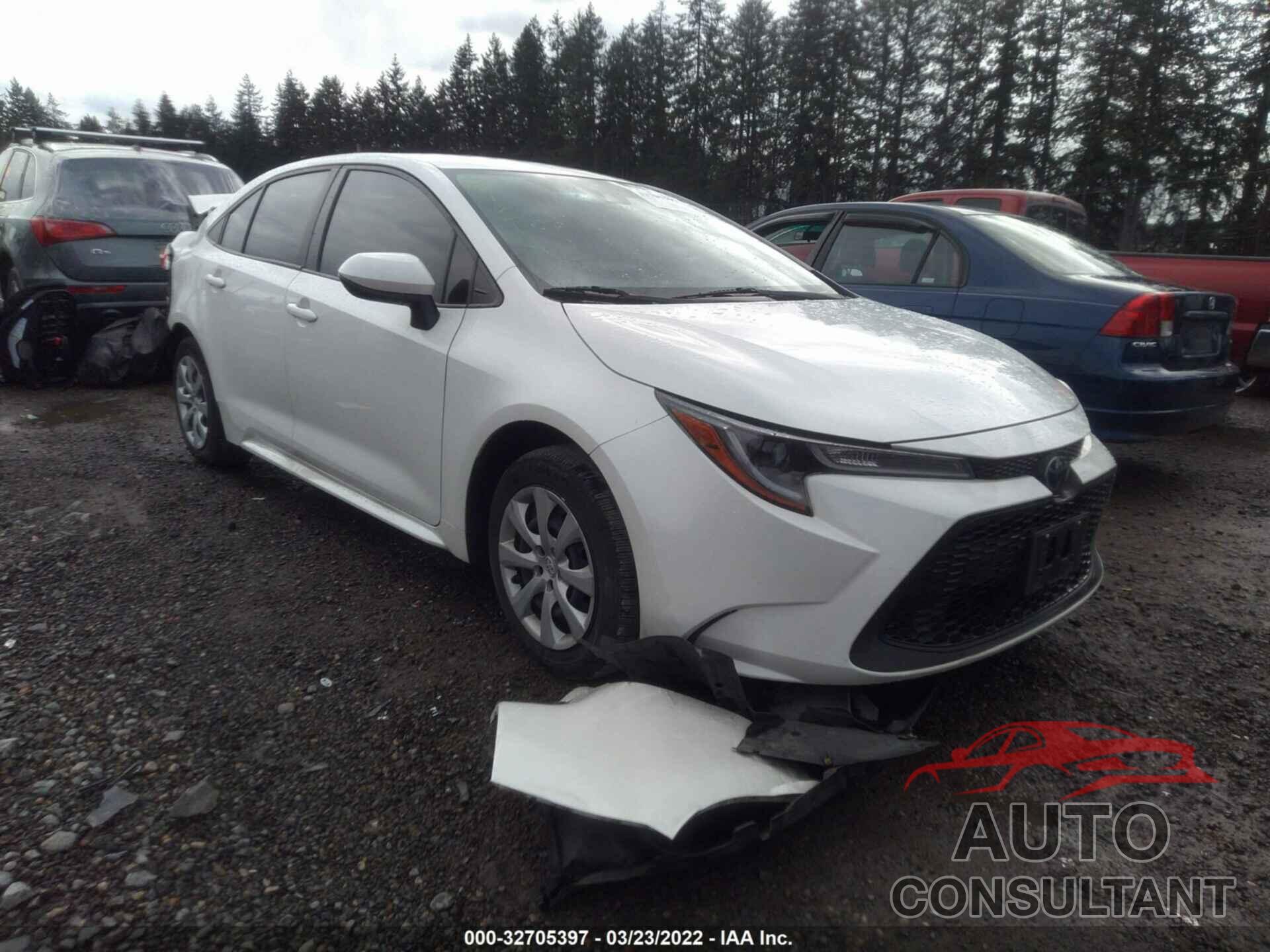 TOYOTA COROLLA 2020 - JTDEPRAE4LJ038474