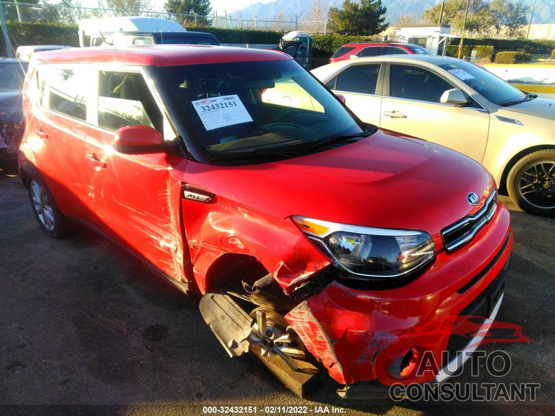 KIA SOUL 2018 - KNDJP3A57J7550414