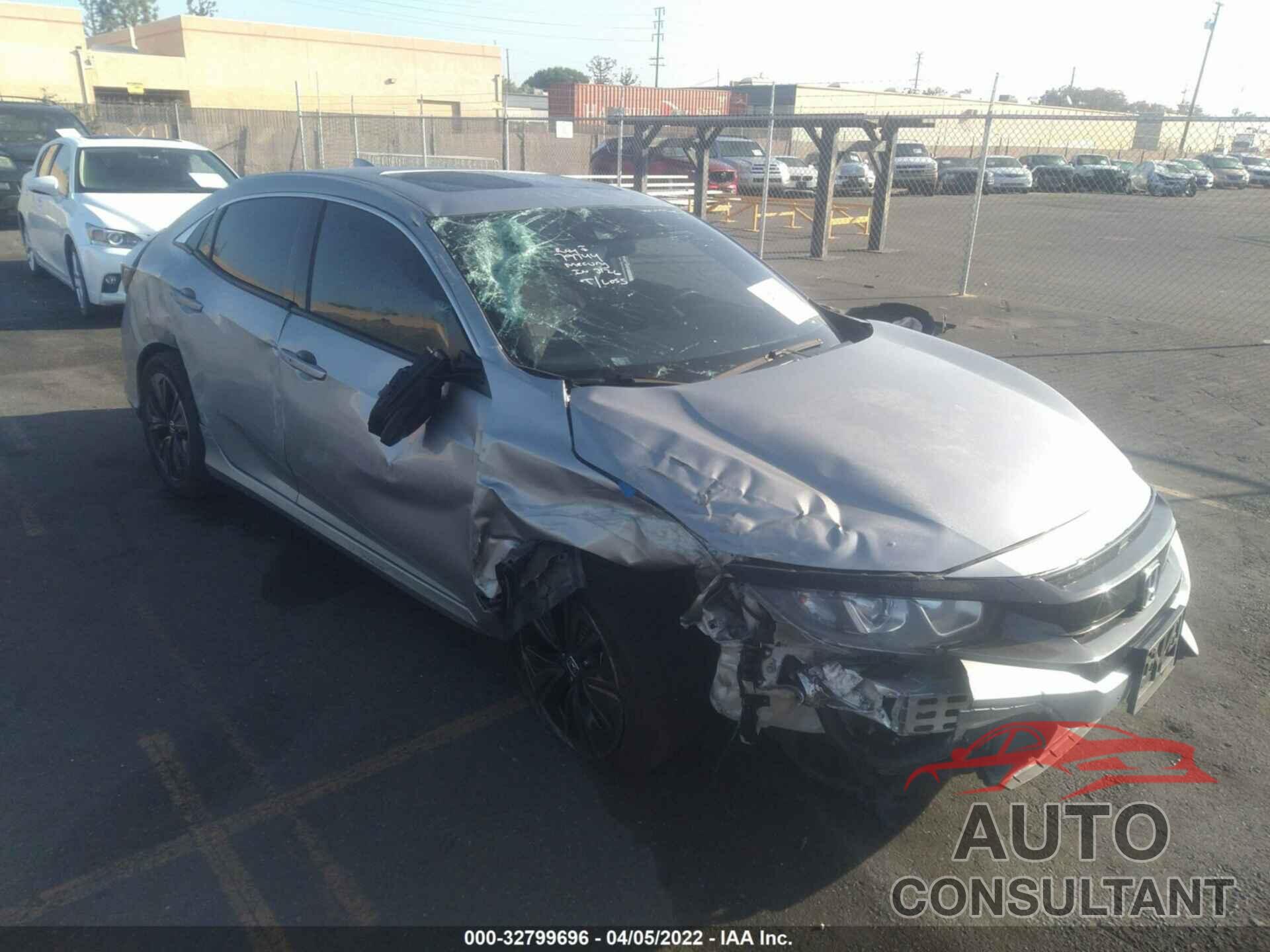HONDA CIVIC HATCHBACK 2019 - SHHFK7H65KU402833