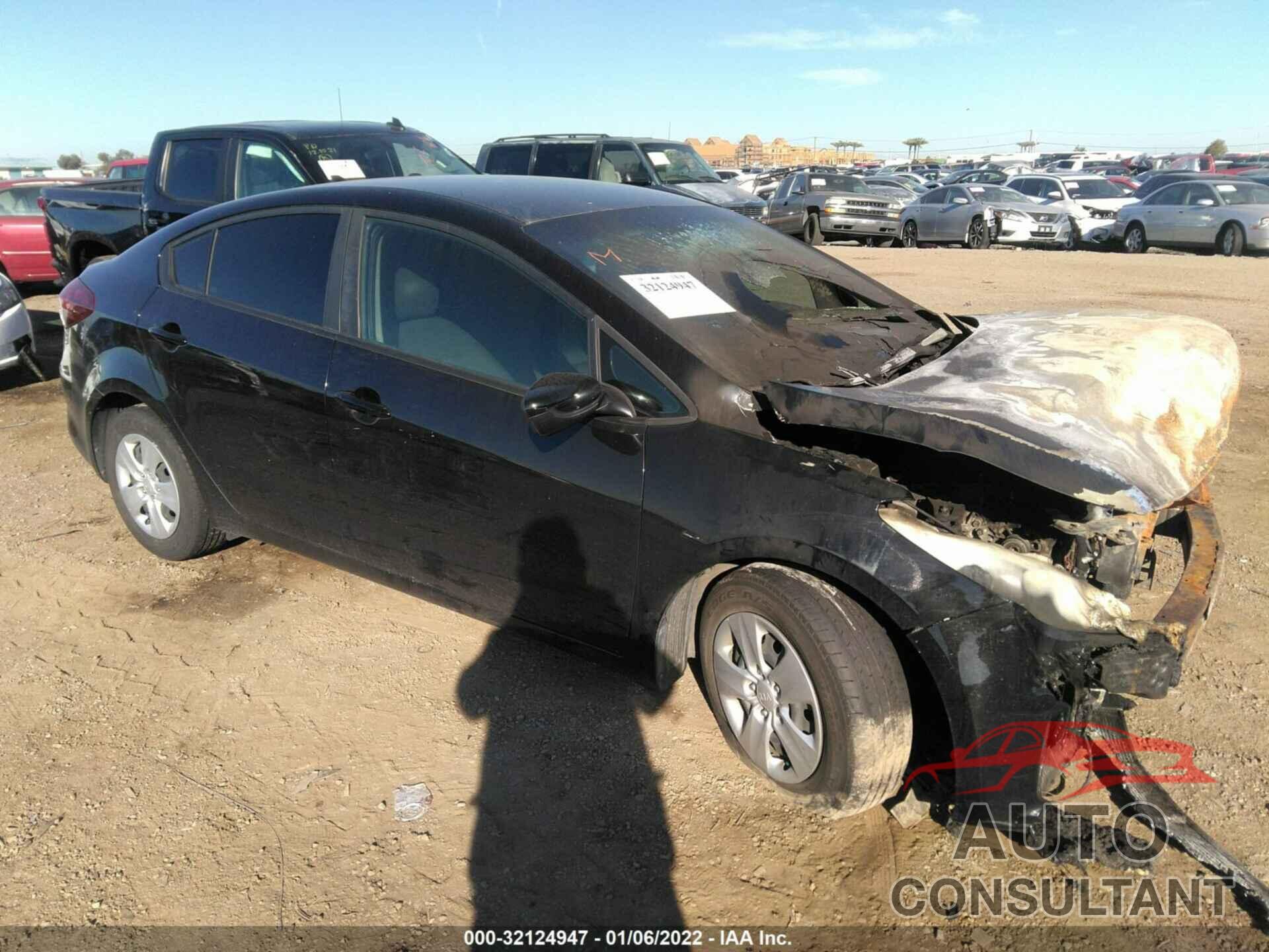 KIA FORTE 2017 - 3KPFK4A75HE158733
