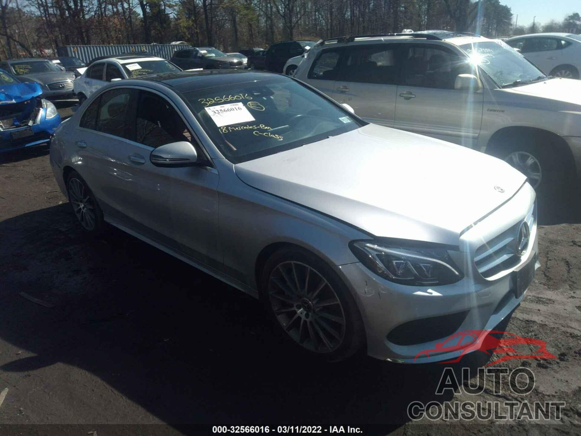 MERCEDES-BENZ C-CLASS 2018 - 55SWF4KB3JU243995