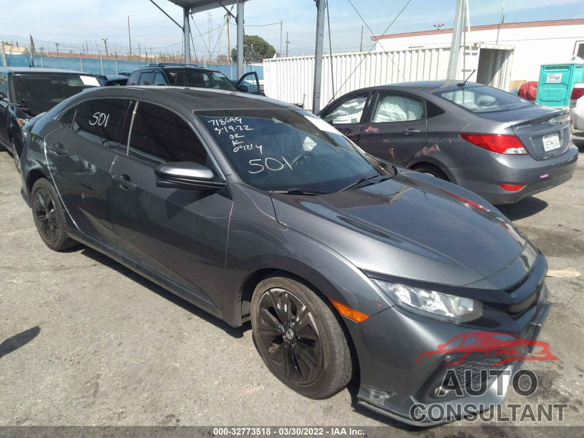 HONDA CIVIC HATCHBACK 2019 - SHHFK7H6XKU421572
