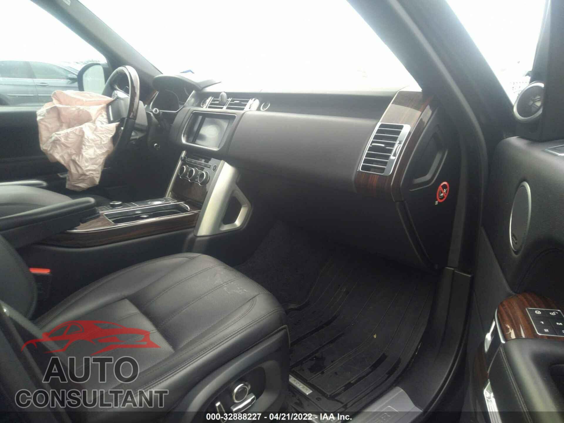 LAND ROVER RANGE ROVER 2016 - SALGS2EFXGA298555