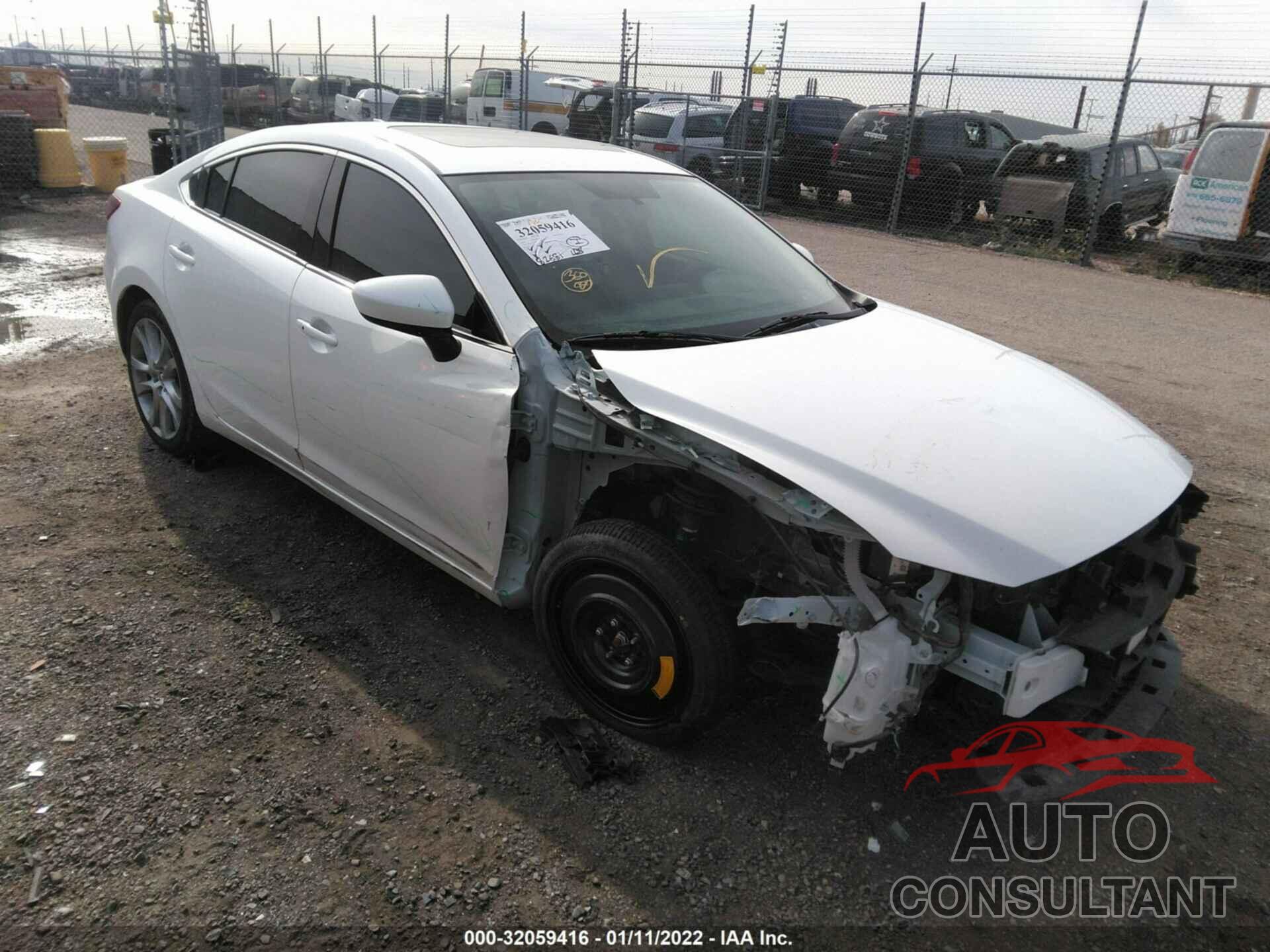 MAZDA MAZDA6 2016 - JM1GJ1V50G1412364