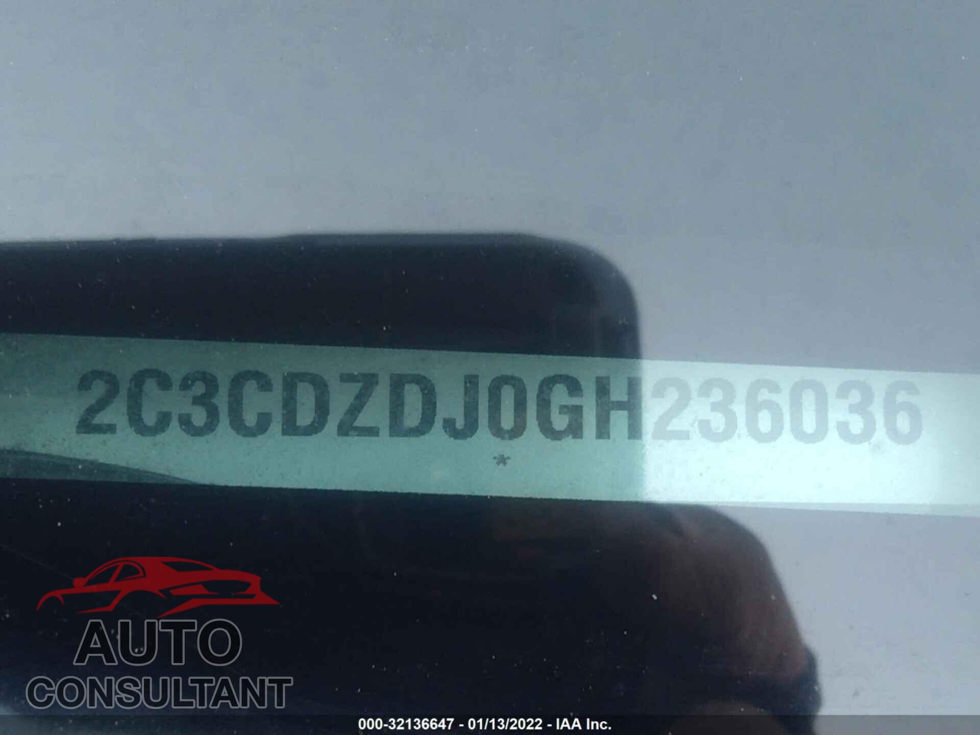 DODGE CHALLENGER 2016 - 2C3CDZDJ0GH236036