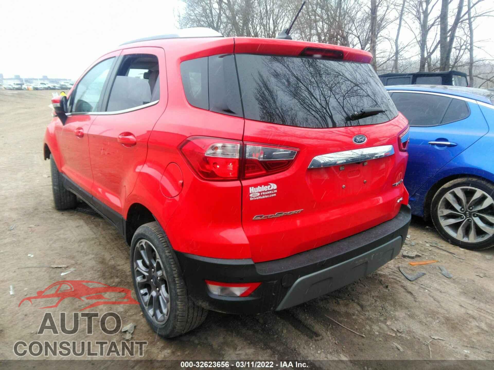 FORD ECOSPORT 2019 - MAJ6S3KLXKC306823