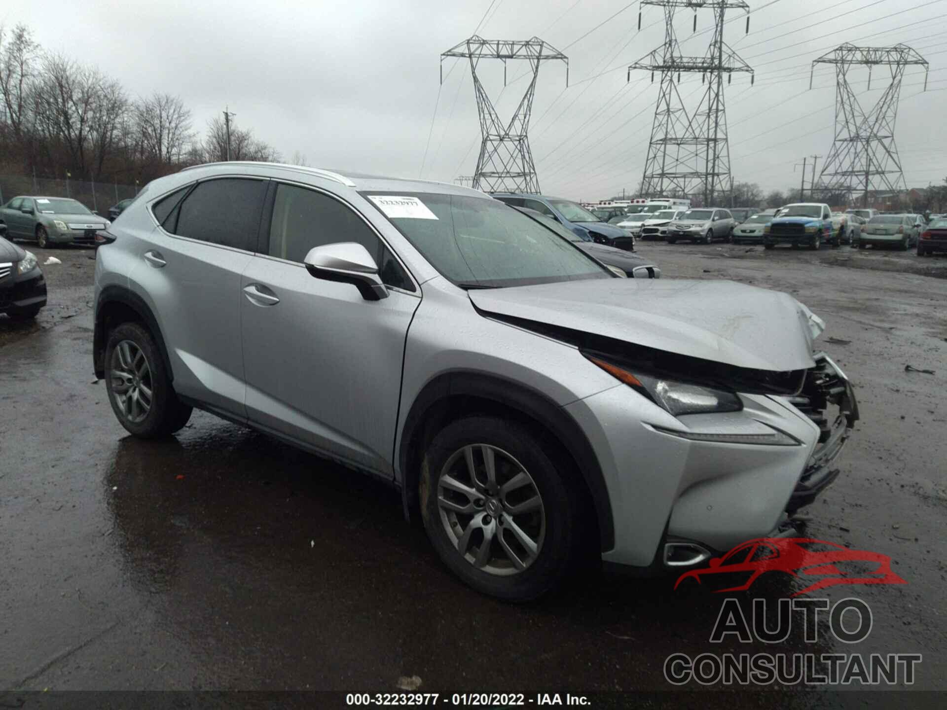 LEXUS NX 200T 2016 - JTJBARBZ6G2055070