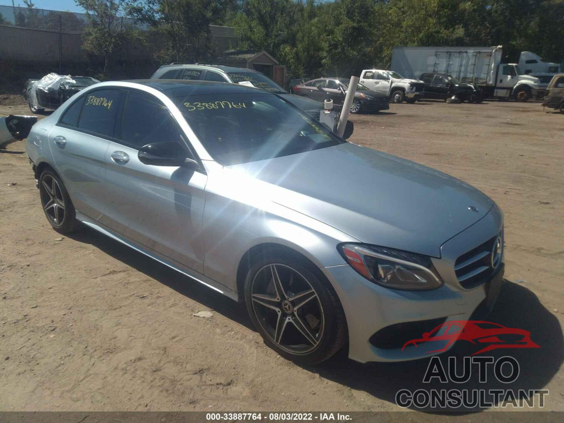 MERCEDES-BENZ C-CLASS 2017 - 55SWF4KB5HU232040