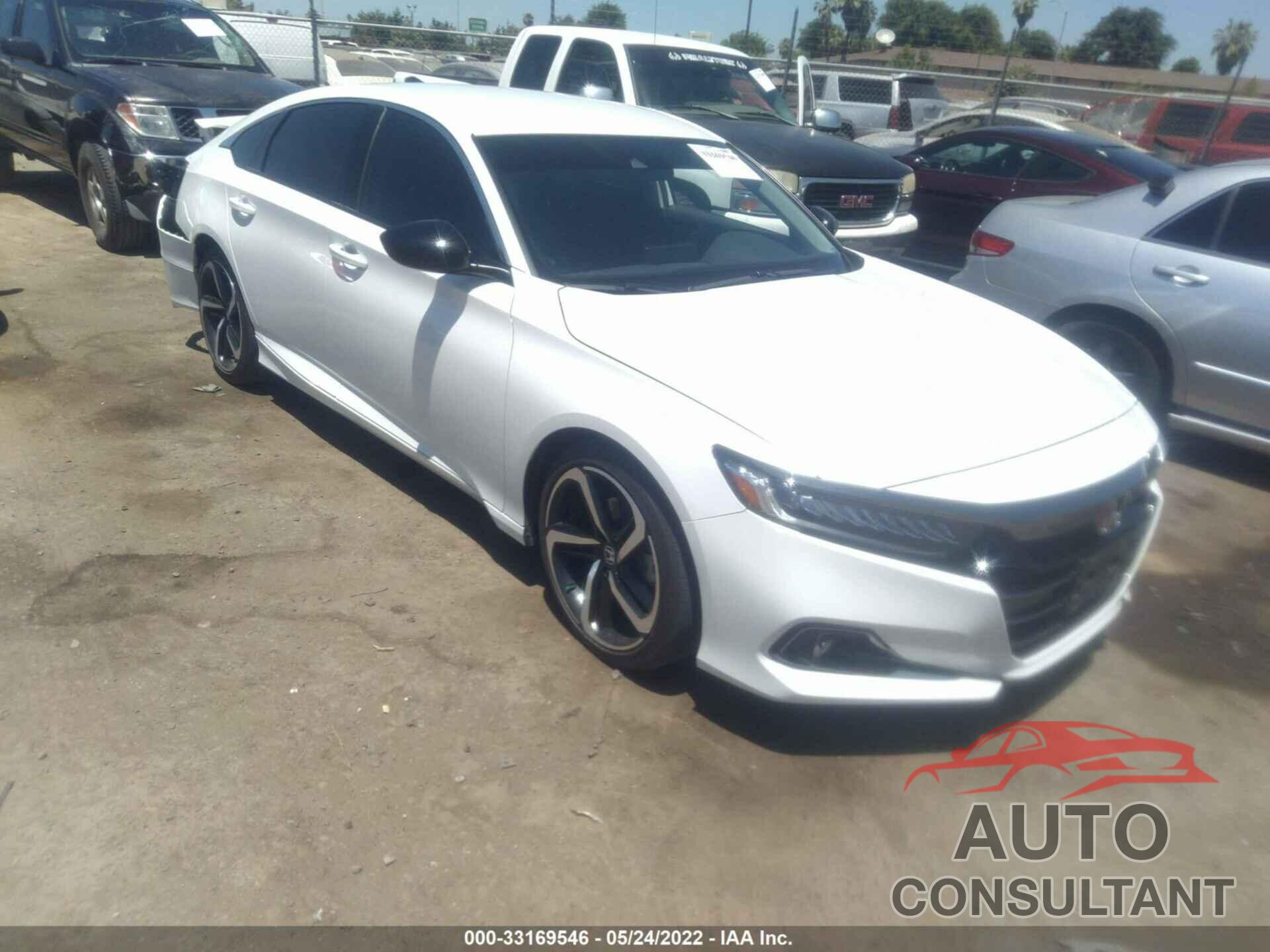 HONDA ACCORD SEDAN 2021 - 1HGCV1F45MA013004