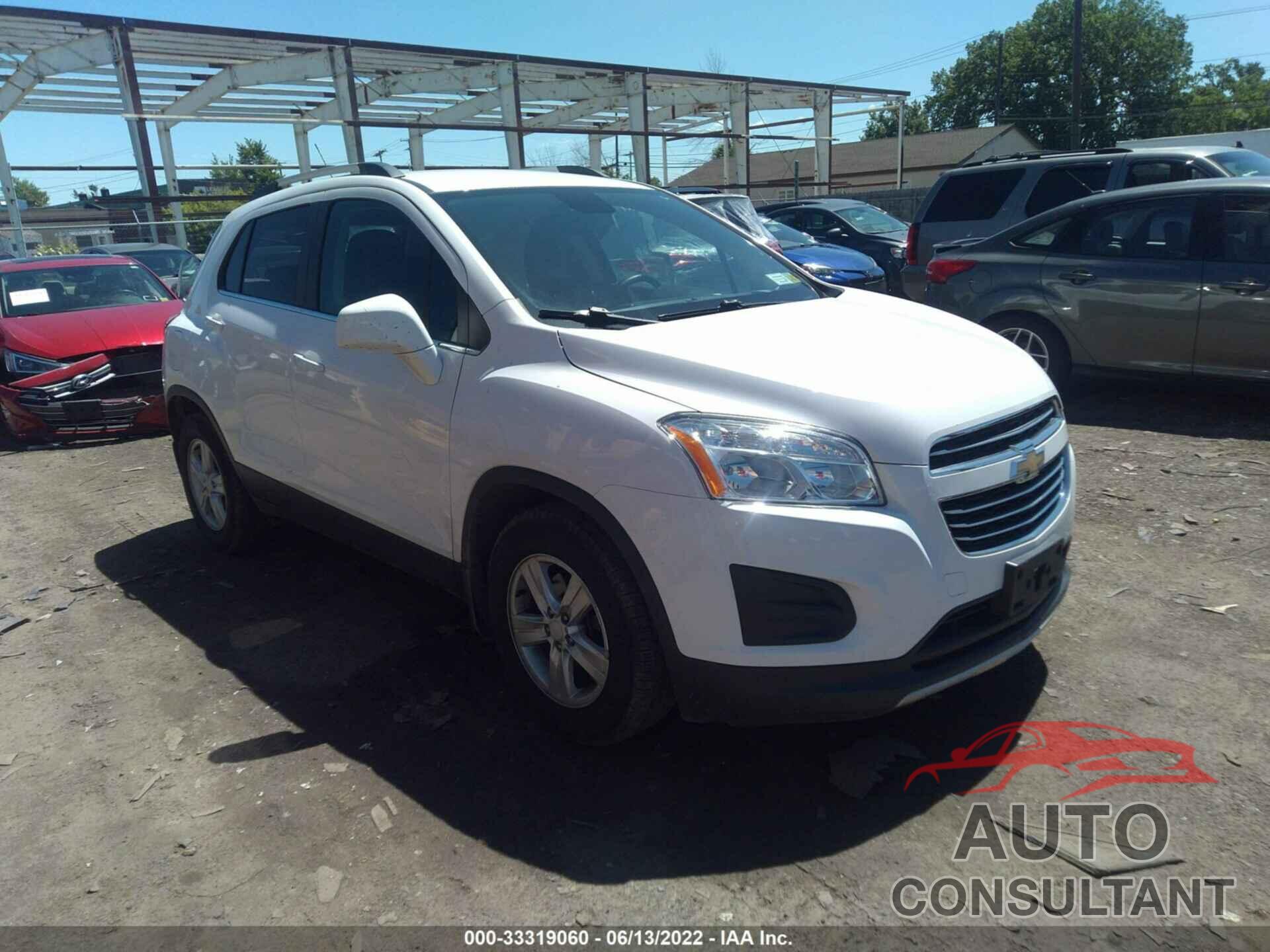 CHEVROLET TRAX 2016 - 3GNCJLSB1GL234629