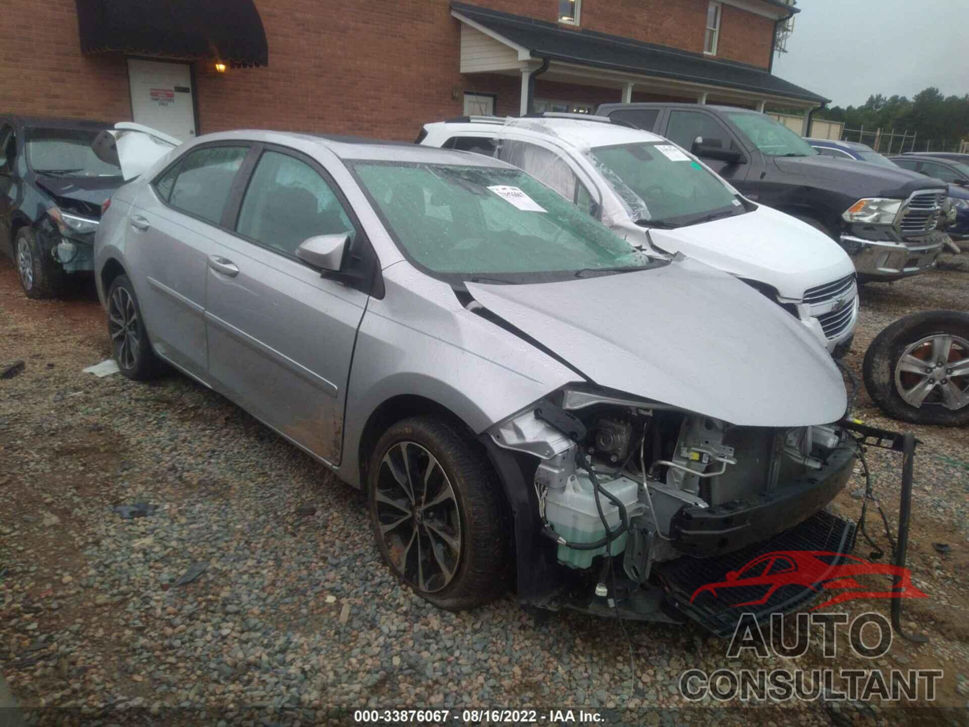 TOYOTA COROLLA 2017 - 2T1BURHE1HC913966