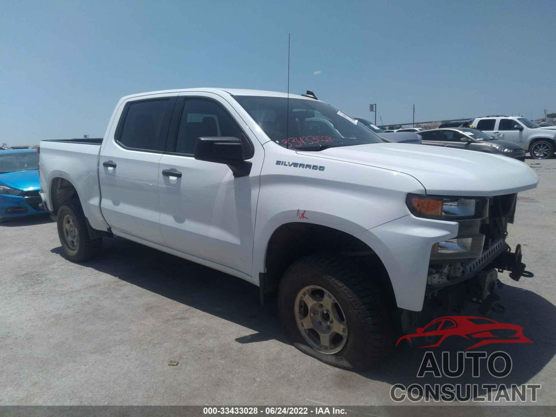CHEVROLET SILVERADO 1500 2020 - 3GCPWBEH9LG100945