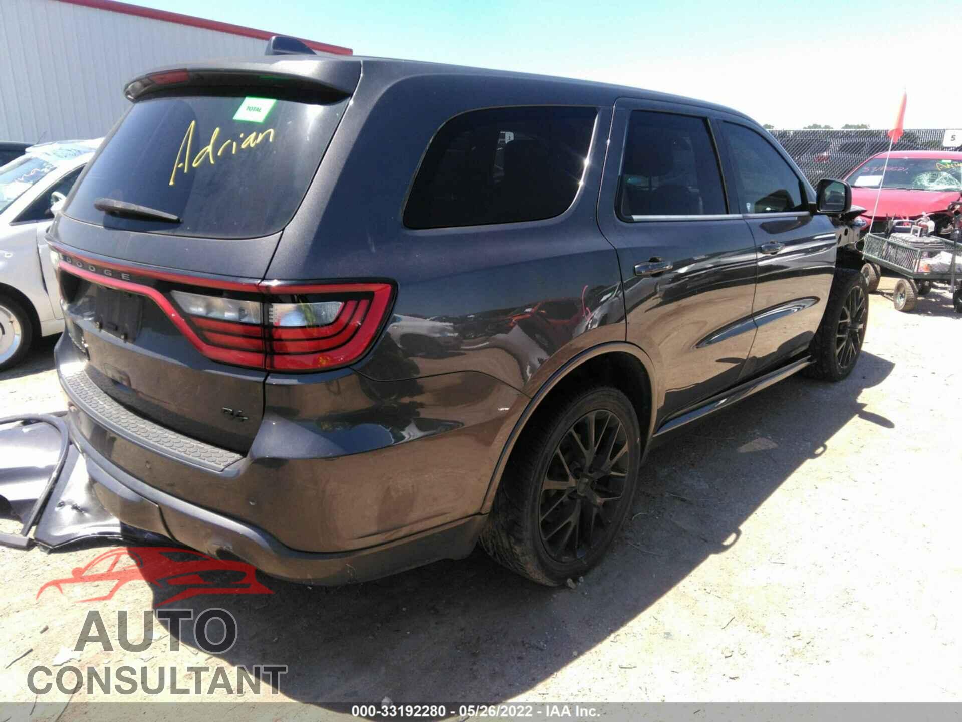 DODGE DURANGO 2016 - 1C4SDHCT1GC336573