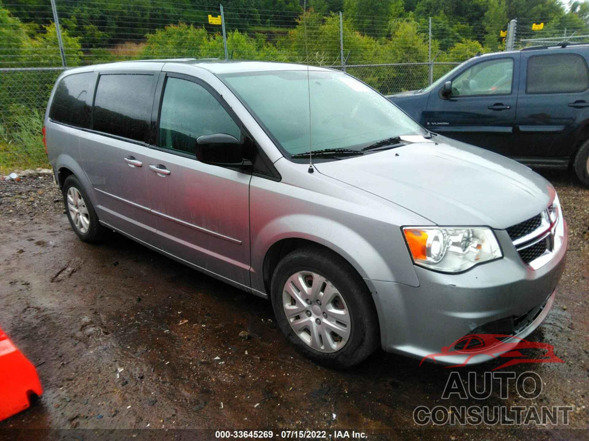 DODGE GRAND CARAVAN 2016 - 2C4RDGBG4GR374531