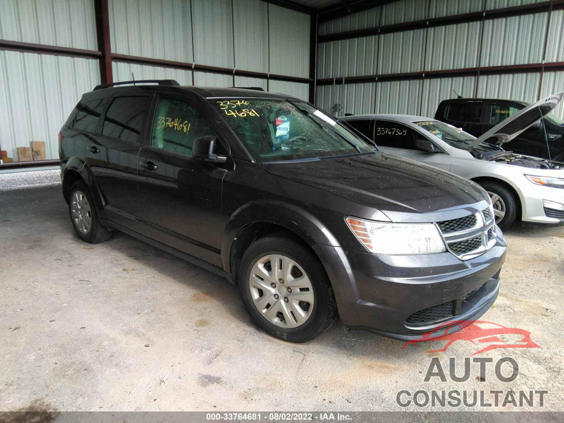 DODGE JOURNEY 2018 - 3C4PDCABXJT496336