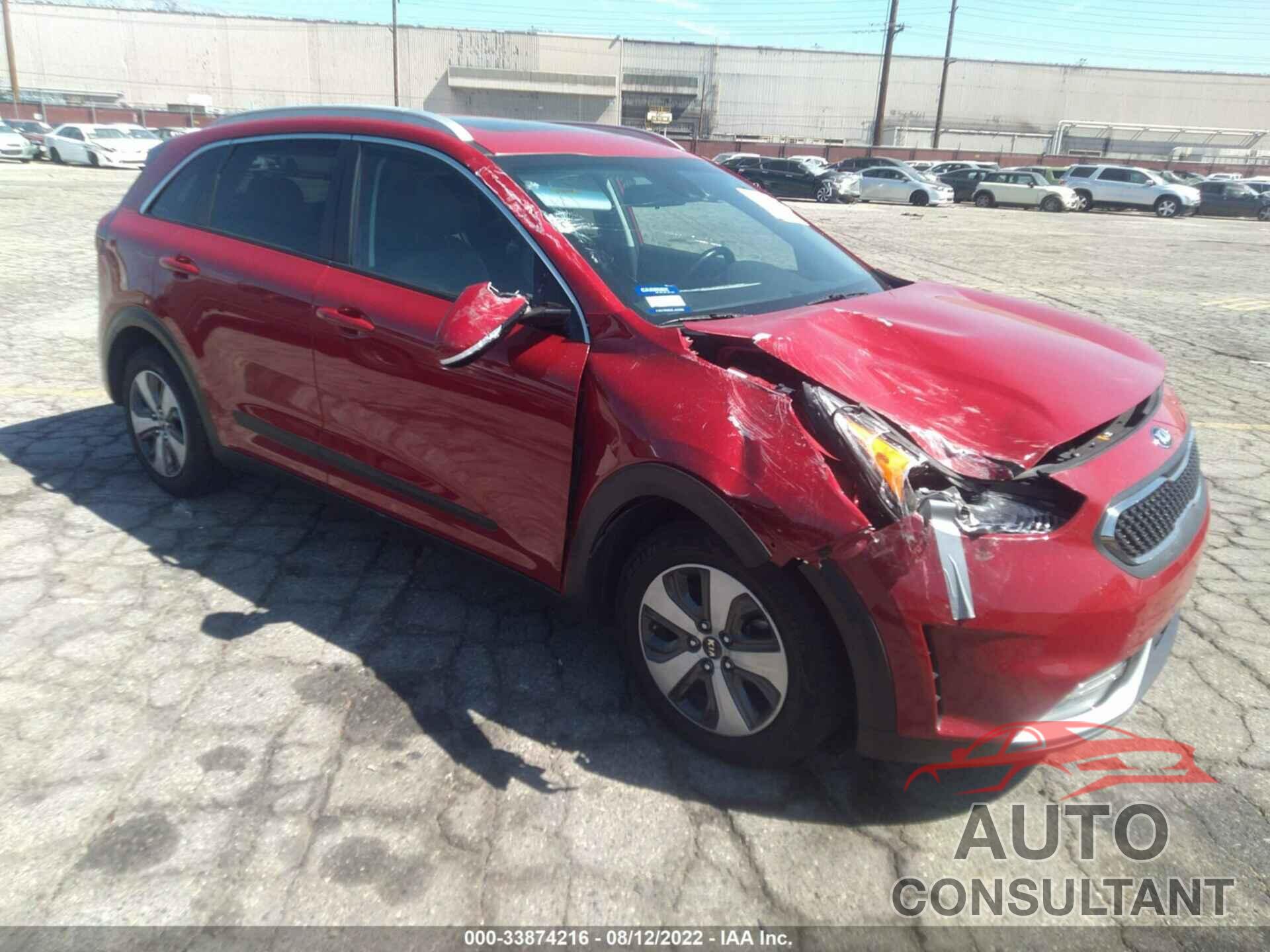 KIA NIRO 2017 - KNDCC3LC2H5037819