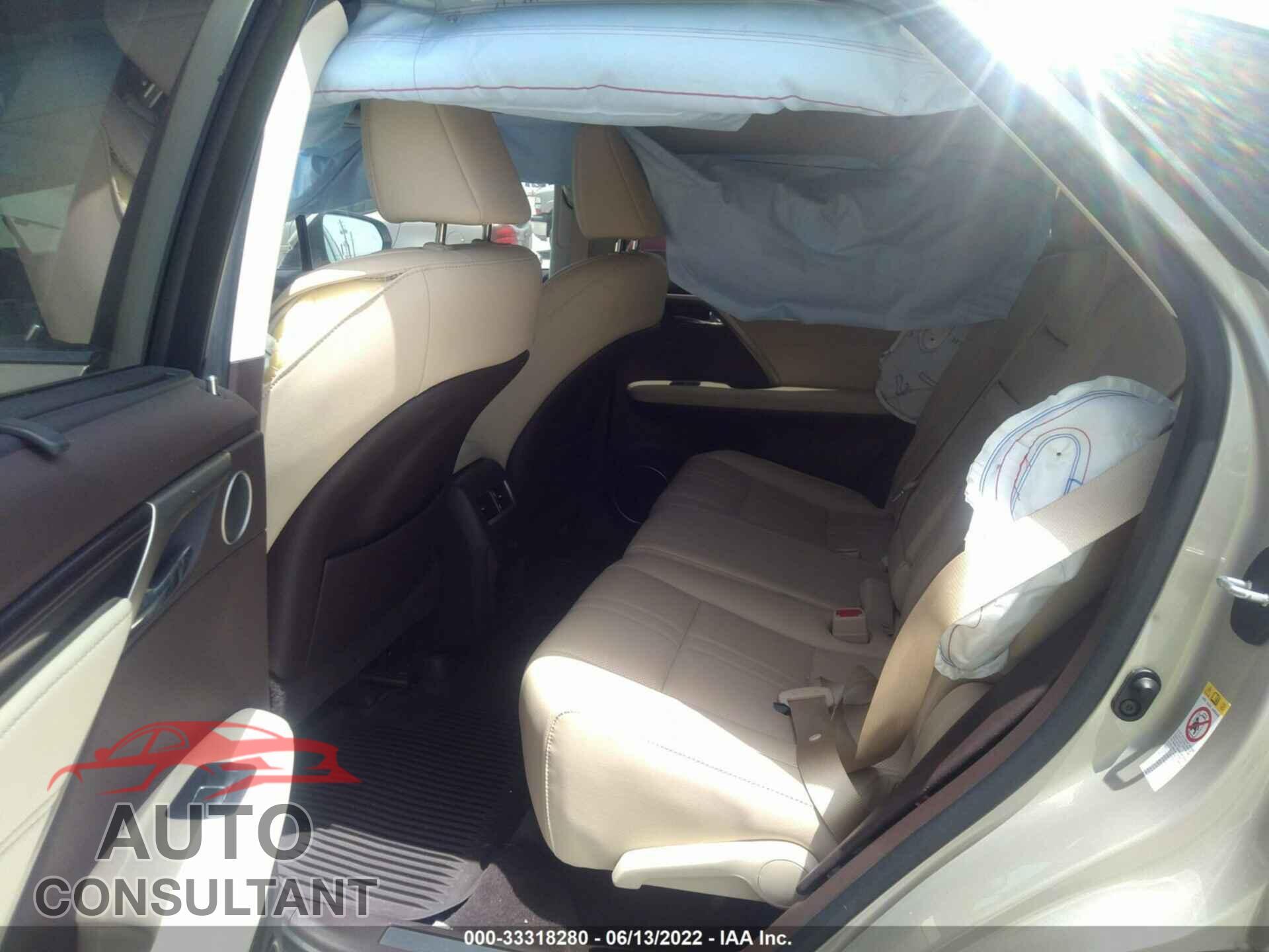LEXUS RX 2017 - 2T2BGMCA0HC009505