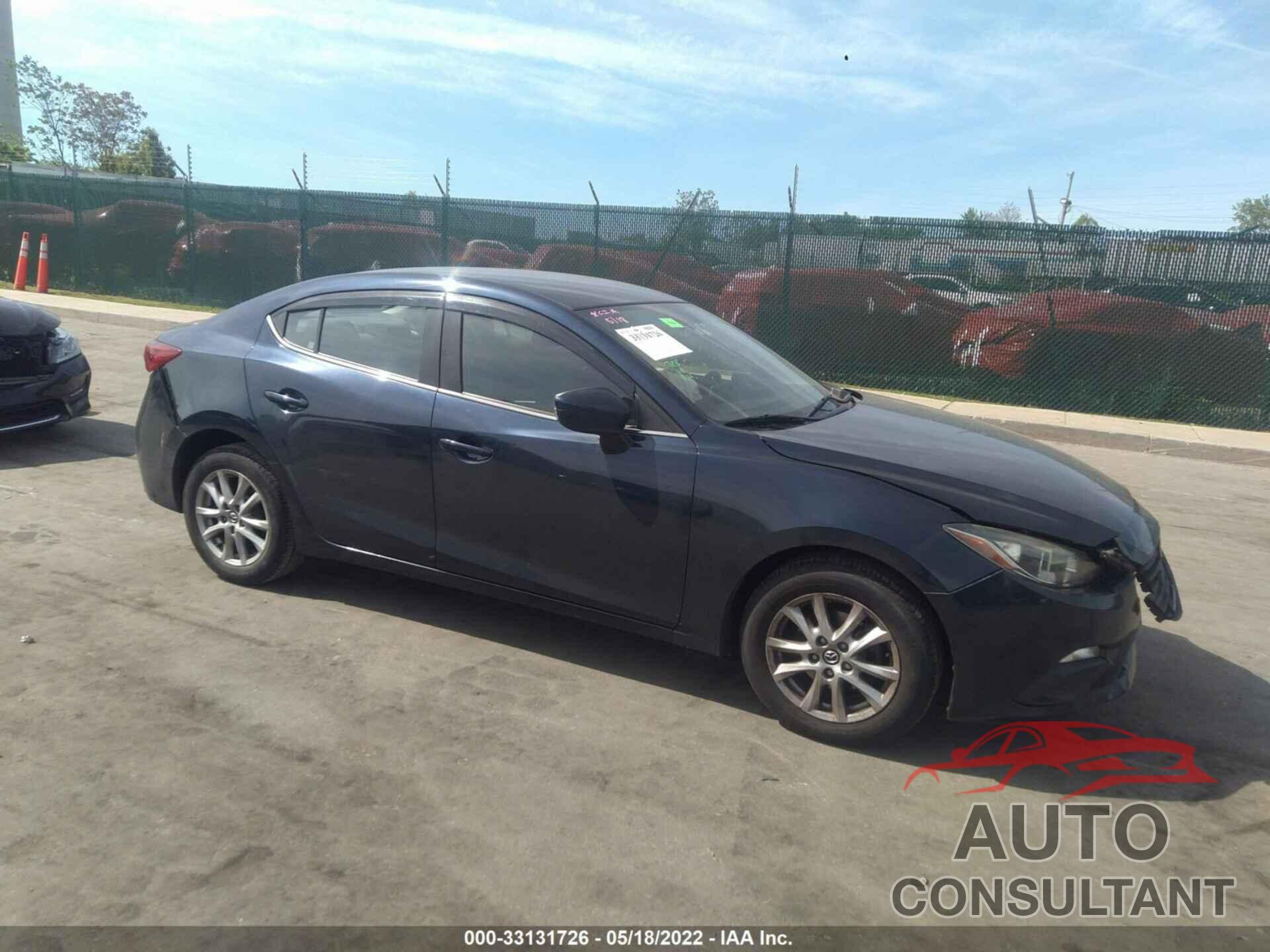 MAZDA MAZDA3 2016 - JM1BM1U71G1301309