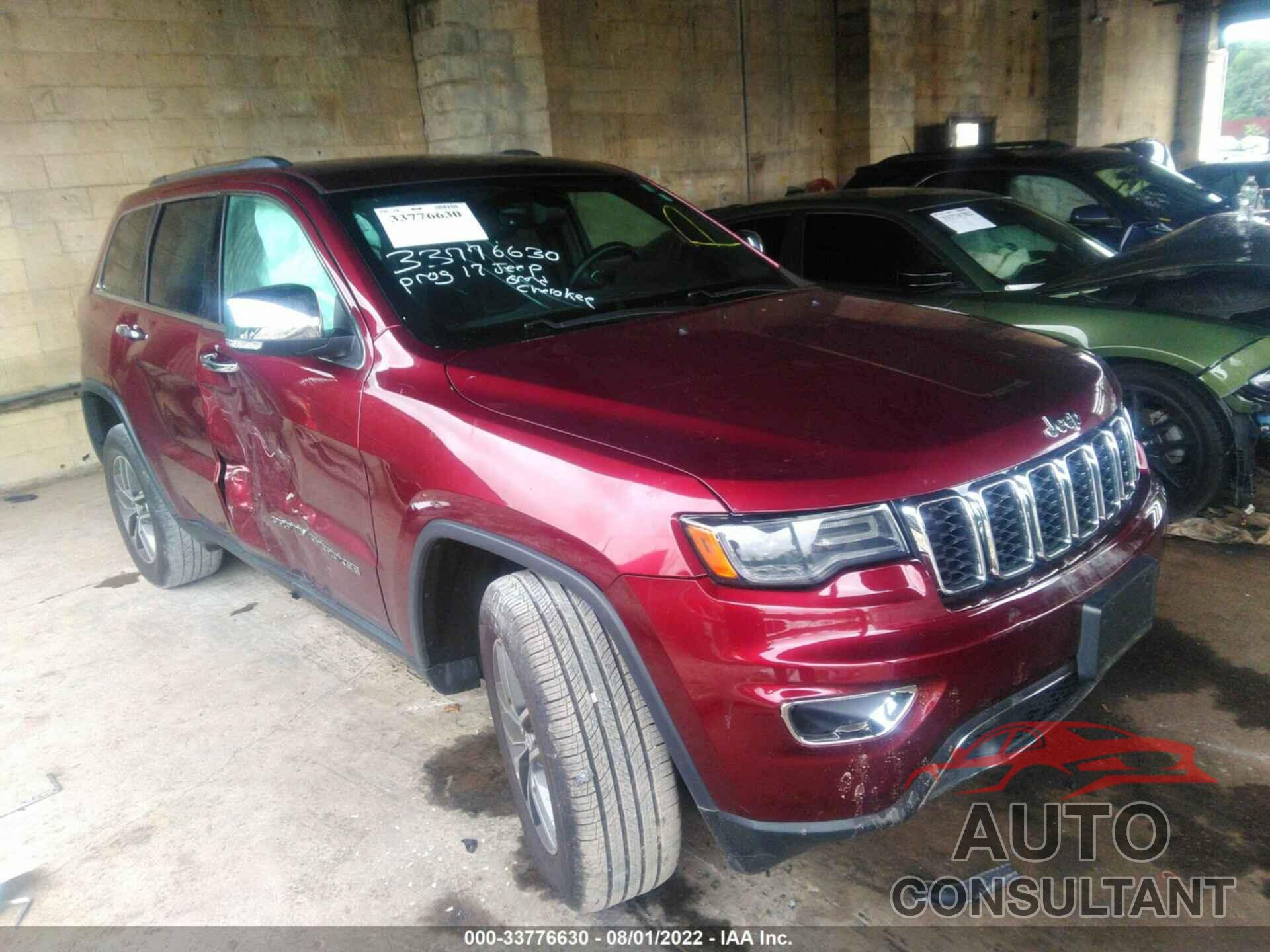 JEEP GRAND CHEROKEE 2017 - 1C4RJFBG4HC931726