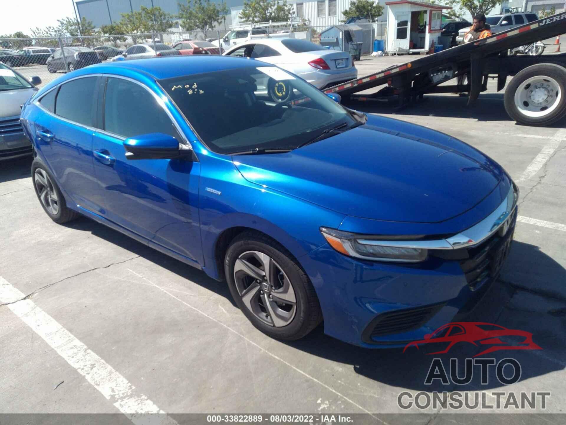 HONDA INSIGHT 2019 - 19XZE4F5XKE007678