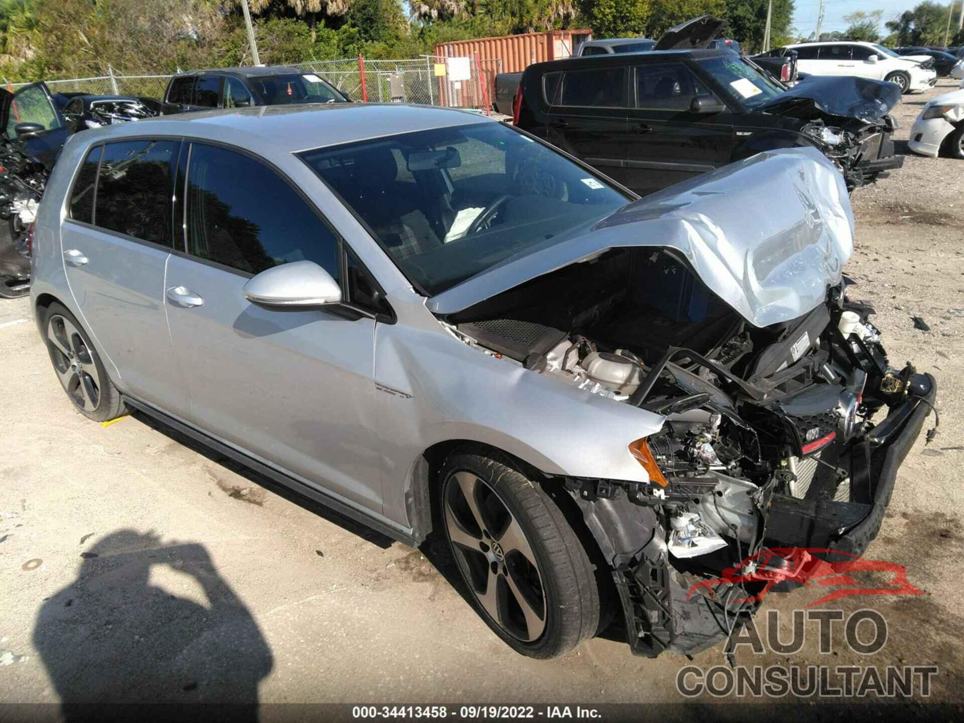 VOLKSWAGEN GOLF GTI 2016 - 3VW5T7AUXGM038220