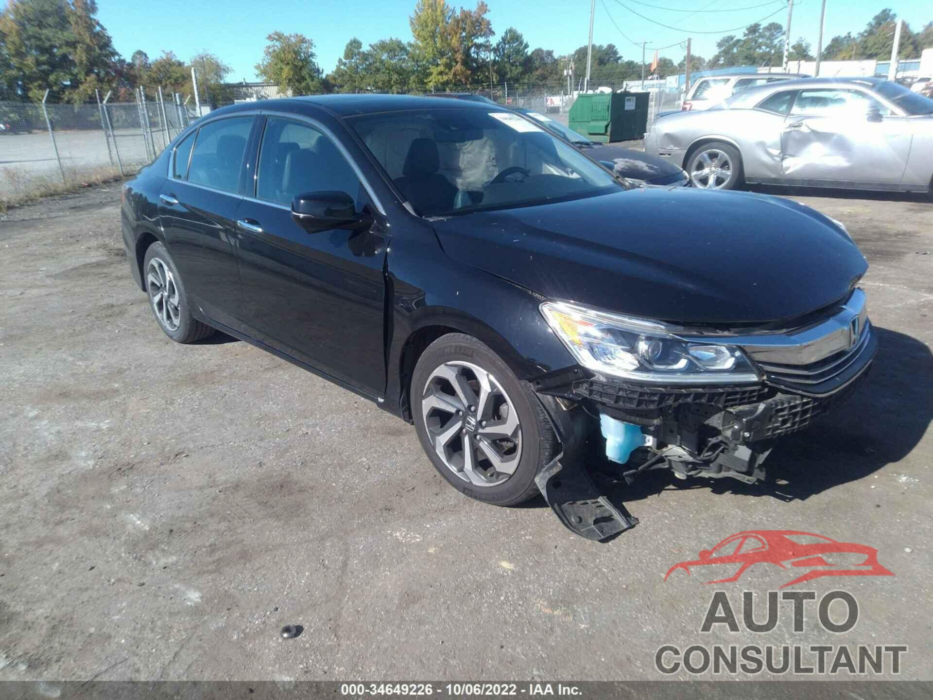 HONDA ACCORD SEDAN 2016 - 1HGCR3F00GA029127