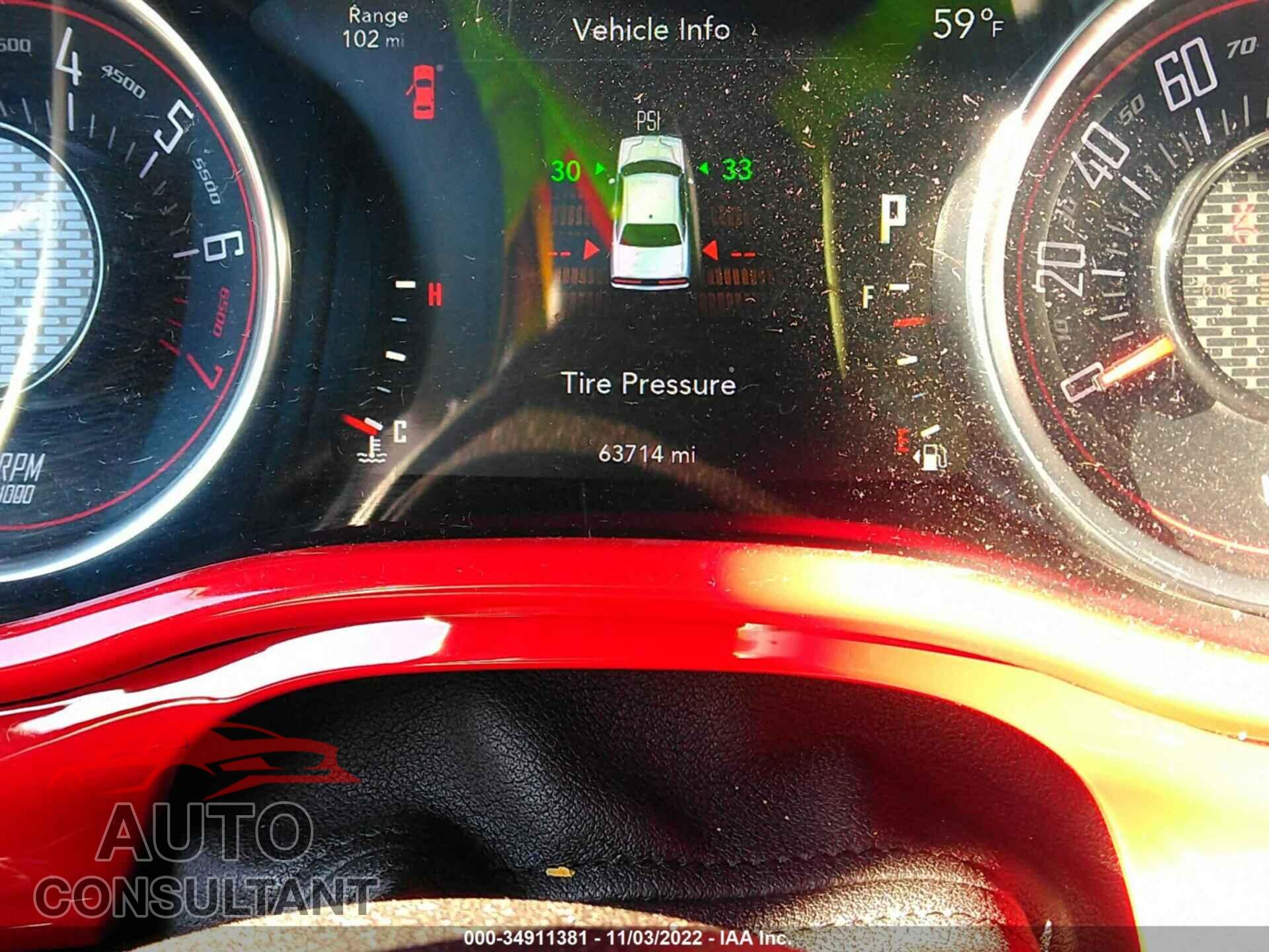 DODGE CHALLENGER 2016 - 2C3CDZAG3GH344739