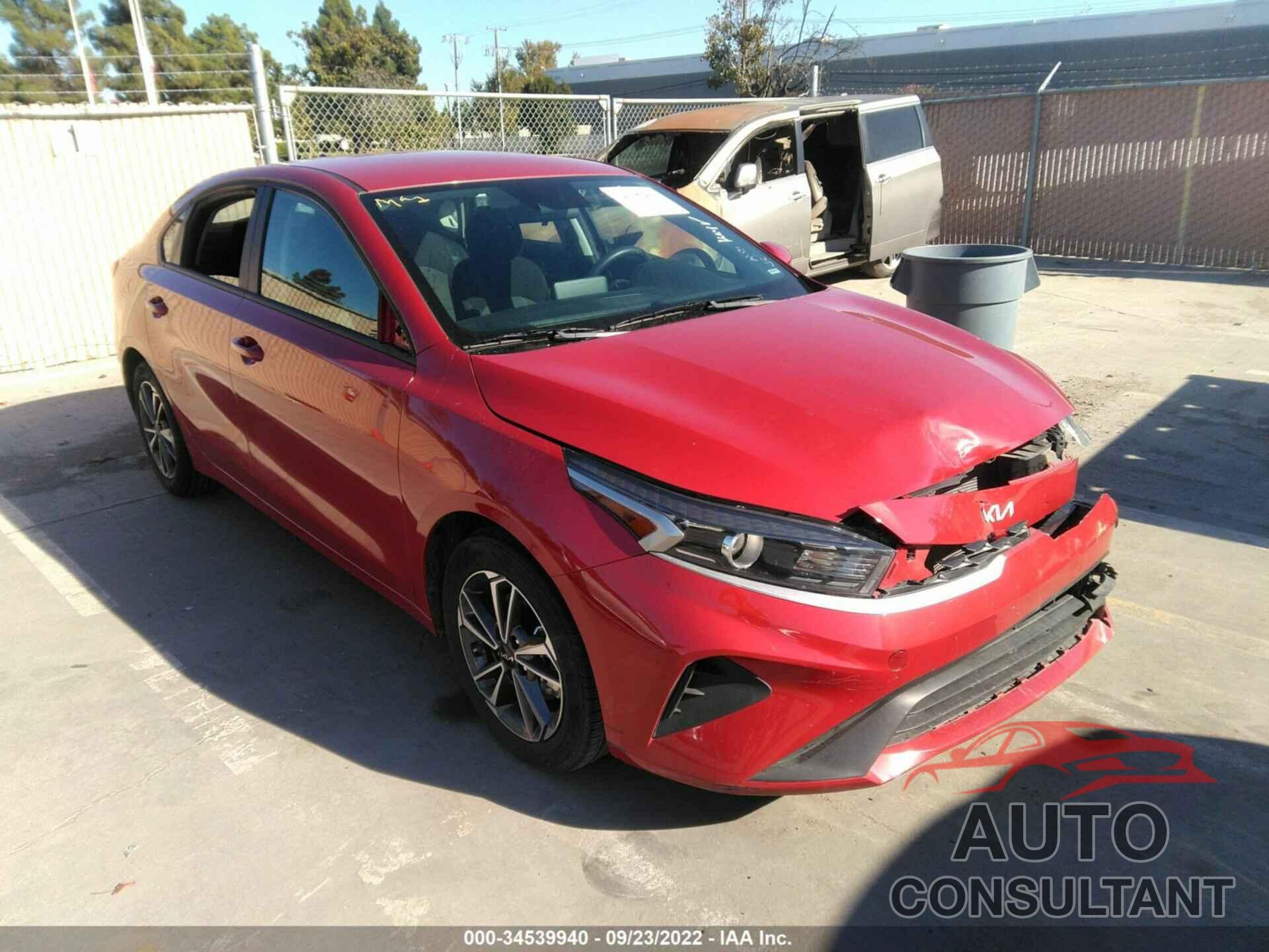 KIA FORTE 2022 - 3KPF24AD5NE432725