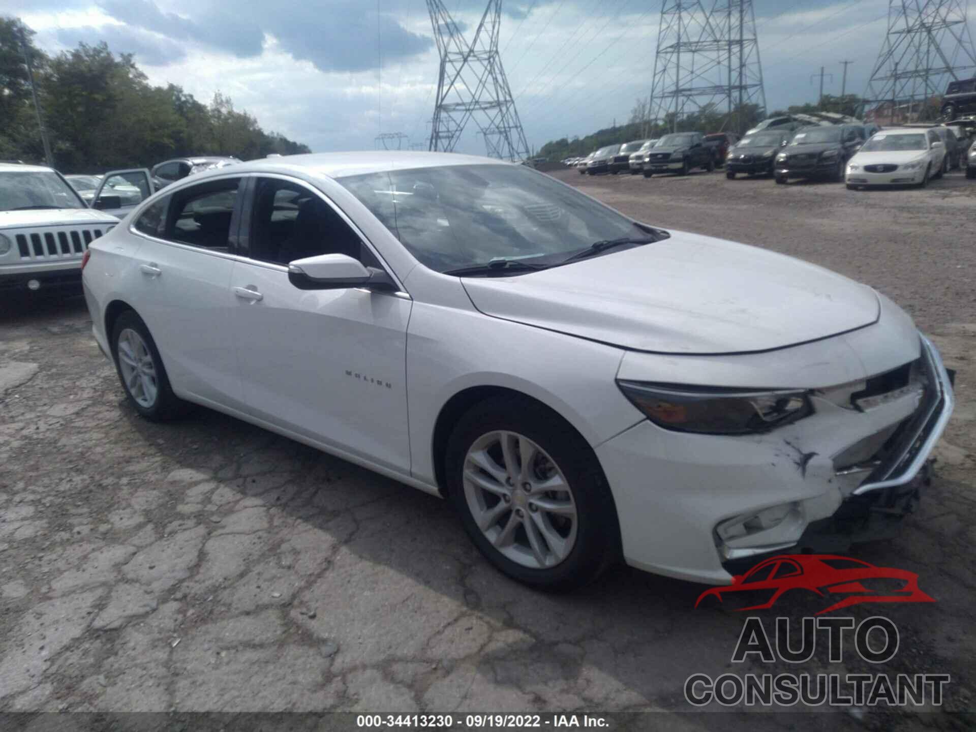 CHEVROLET MALIBU 2016 - 1G1ZE5ST0GF227217