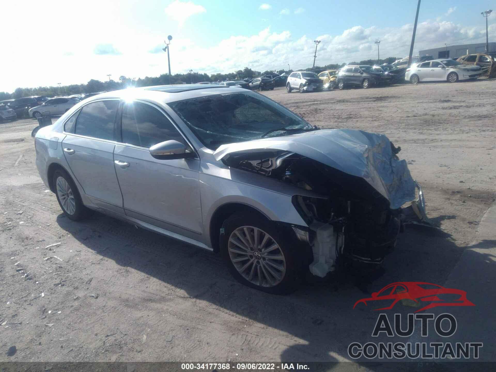 VOLKSWAGEN PASSAT 2016 - 1VWBT7A35GC025936